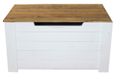 Coffre en bois « Pascale » by Vinterior 80 × 48 × 43,5 cm