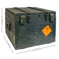 Caisse de fret militaire BOX 80 MBN — 51 × 51 × 40 cm