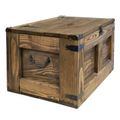 Coffre en bois « Barbossa » palissandre 48 × 36 × 31 cm