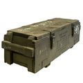 Caisse de fret vintage « NR3M » 73 × 23 × 22 cm