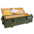 Caisse de fret vintage « NR3M » 73 × 23 × 22 cm