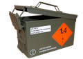 Petite caisse à munitions métal 4API 30,5 × 15,5 × 18,3 cm