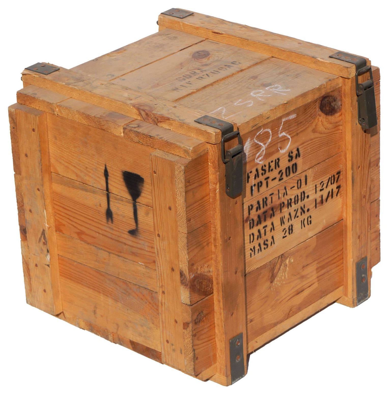 Caisse de fret flambée FBT 200 — 46 × 42 × 43 cm