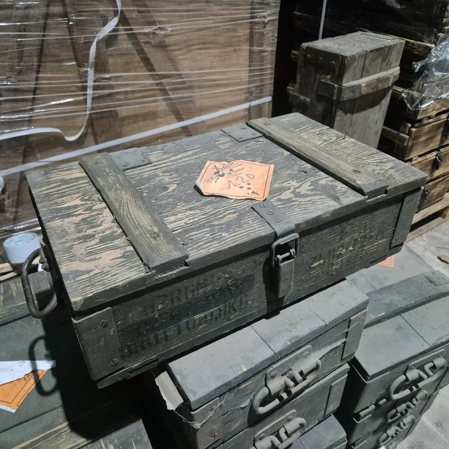 Caisse à munitions « F-1 » — second choix